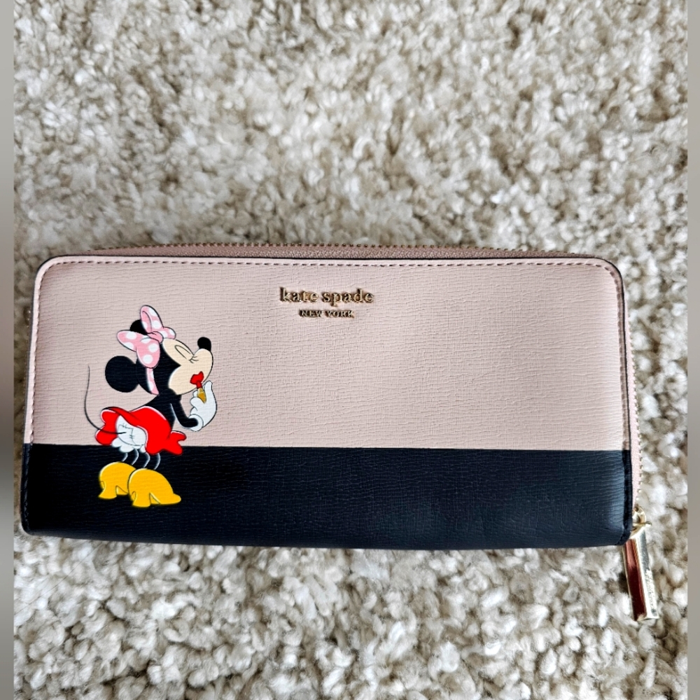 Kate Spade Disney Minnie Mouse wallet good condition